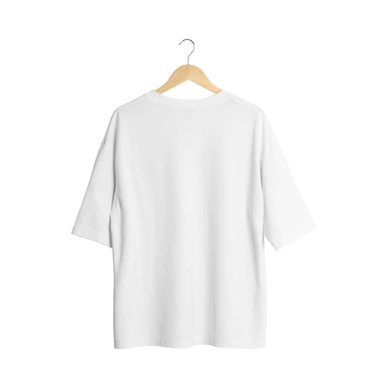 Custom Printed White Premium Cotton T-Shirt