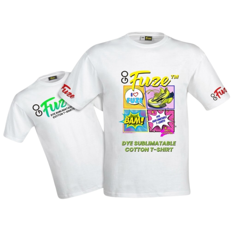 Custom Dye Sublimated Cotton T-Shirt – High-Performance Custom Apparel