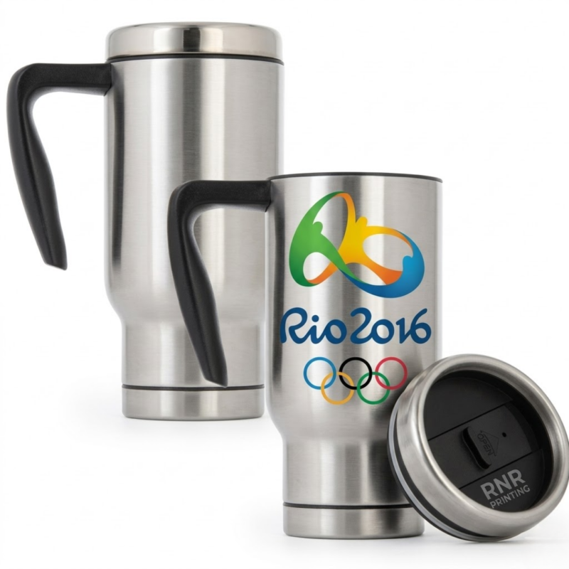 Personalised Stainless Steel Thermal Mugs – Insulated Drinkware for Business